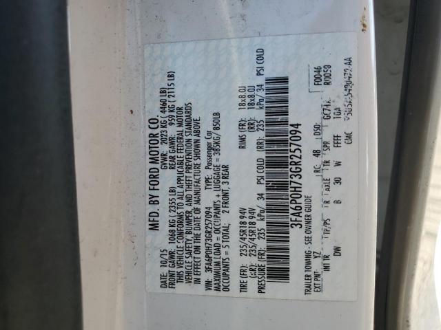 Ford Fusion Se Image 10