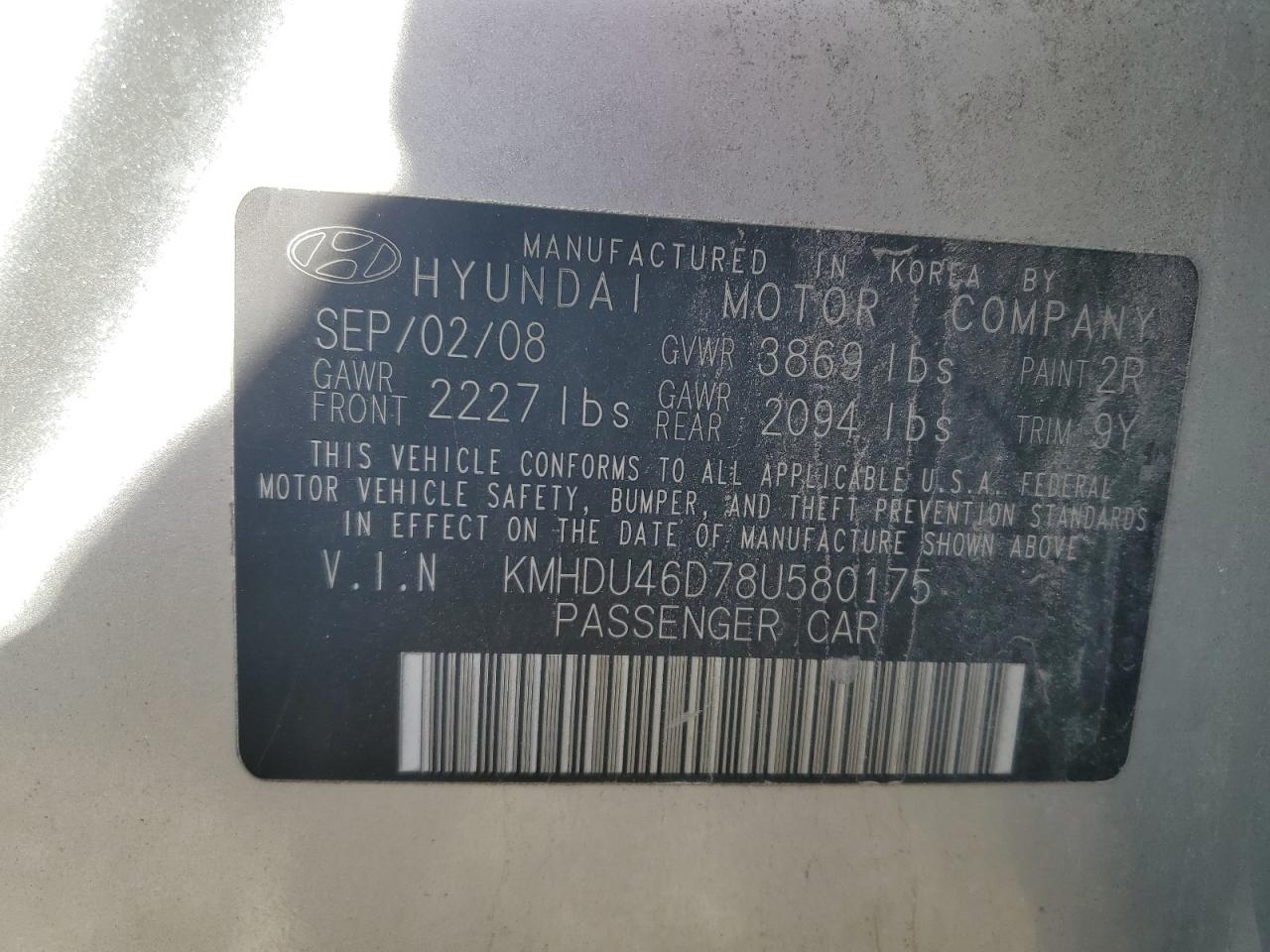 Hyundai ELANTRA Gls Image 3