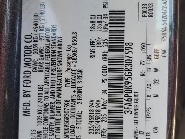 Ford Fusion Titanium Image 8