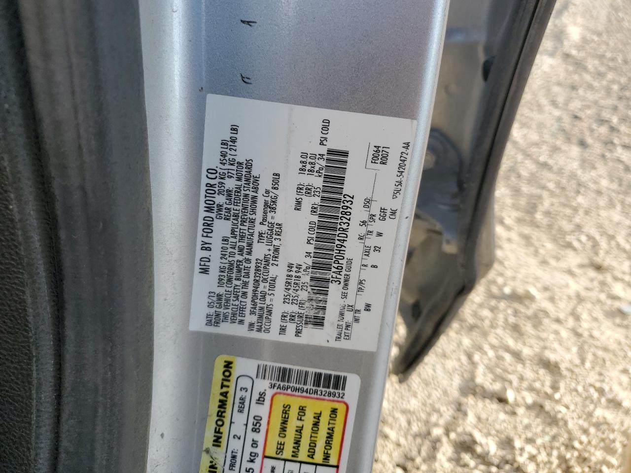 Ford Fusion Se Image 9