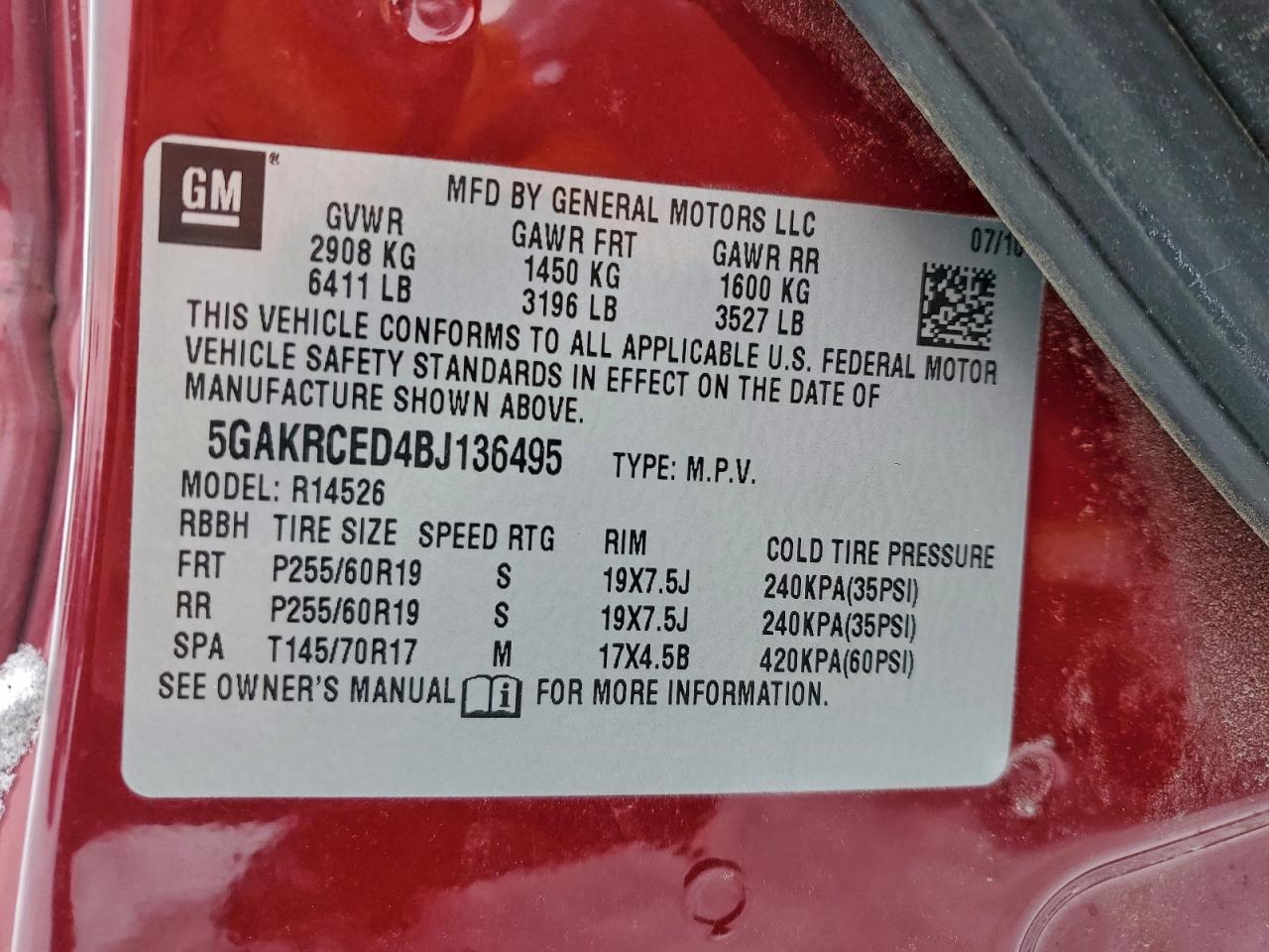 Buick Enclave Cxl Image 7