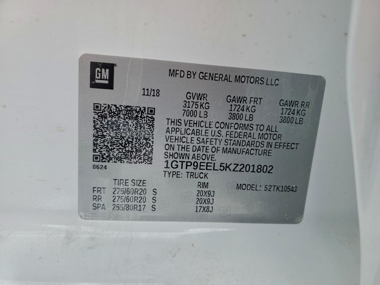 GMC Sierra K1500 At4 Image 11